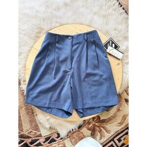 Vintage Haley Pleated high rise shorts